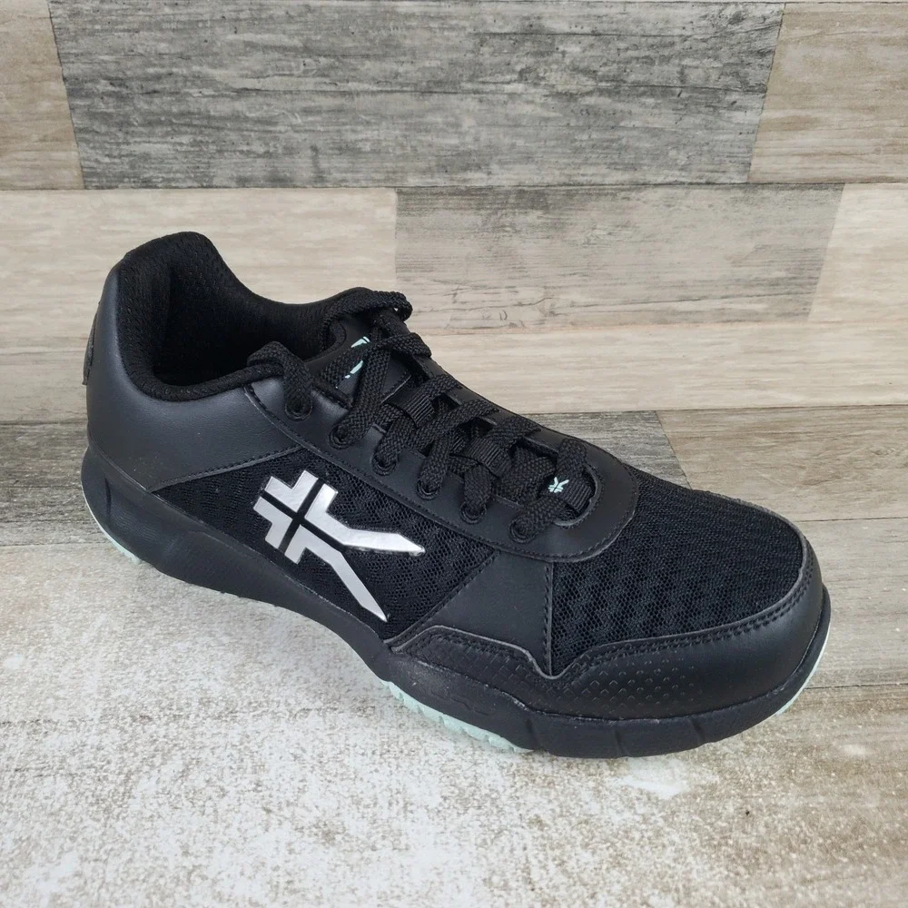 Kuru Quantum Womens Shoes Sz 9 Wide Running Athletic Gray Purple Dusty Aqua‎